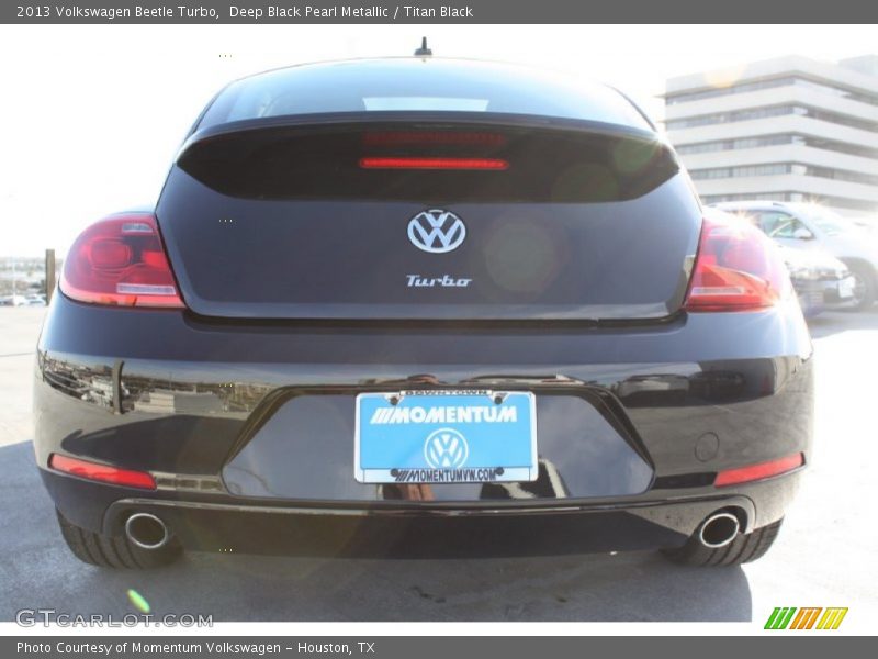 Deep Black Pearl Metallic / Titan Black 2013 Volkswagen Beetle Turbo