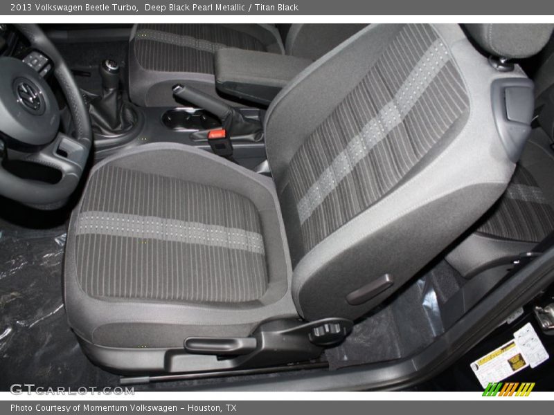 Deep Black Pearl Metallic / Titan Black 2013 Volkswagen Beetle Turbo