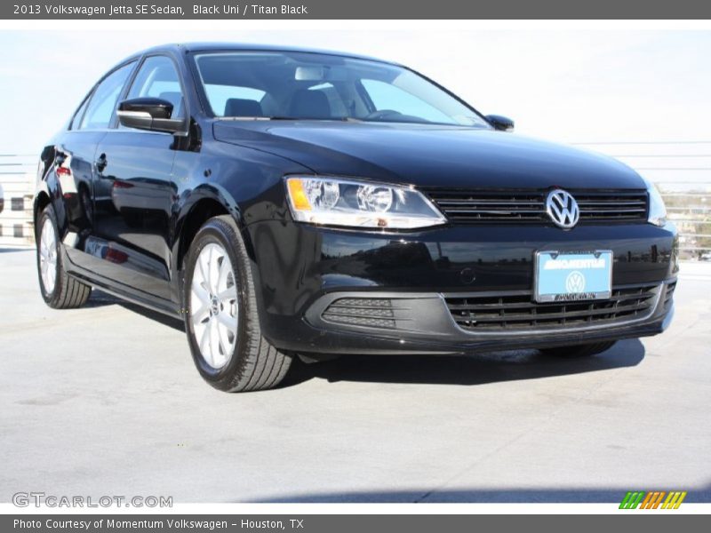 Black Uni / Titan Black 2013 Volkswagen Jetta SE Sedan