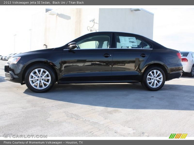 Black Uni / Titan Black 2013 Volkswagen Jetta SE Sedan