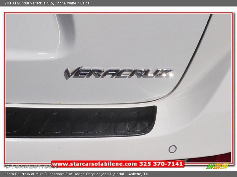 Stone White / Beige 2010 Hyundai Veracruz GLS