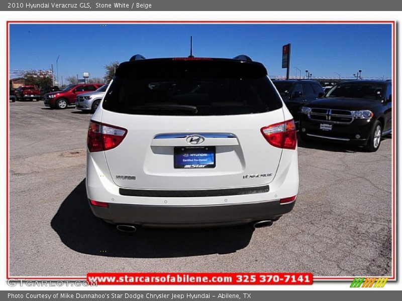 Stone White / Beige 2010 Hyundai Veracruz GLS