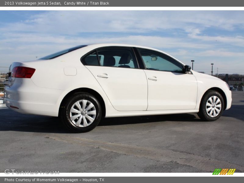 Candy White / Titan Black 2013 Volkswagen Jetta S Sedan