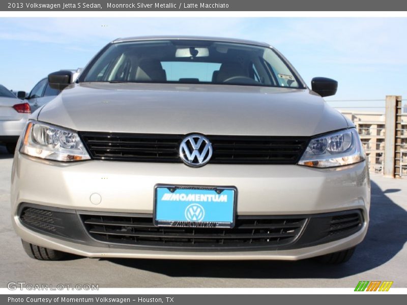 Moonrock Silver Metallic / Latte Macchiato 2013 Volkswagen Jetta S Sedan