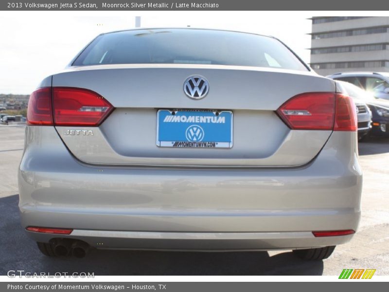 Moonrock Silver Metallic / Latte Macchiato 2013 Volkswagen Jetta S Sedan