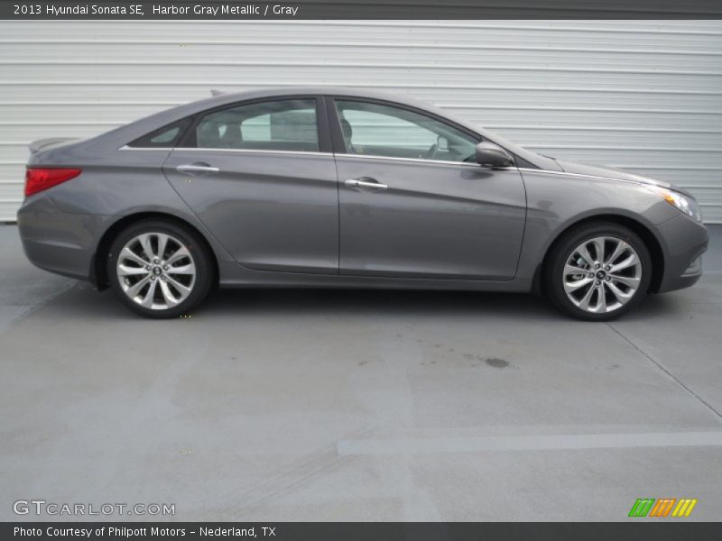 Harbor Gray Metallic / Gray 2013 Hyundai Sonata SE