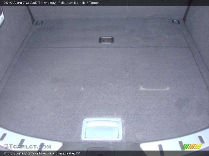 Palladium Metallic / Taupe 2010 Acura ZDX AWD Technology