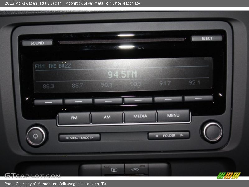 Moonrock Silver Metallic / Latte Macchiato 2013 Volkswagen Jetta S Sedan