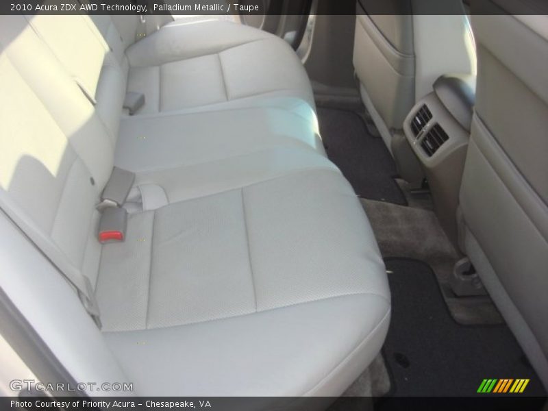 Palladium Metallic / Taupe 2010 Acura ZDX AWD Technology