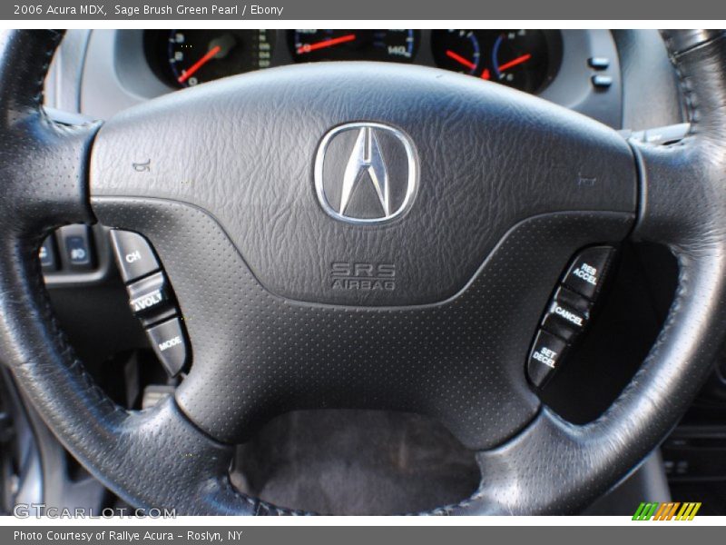 Sage Brush Green Pearl / Ebony 2006 Acura MDX