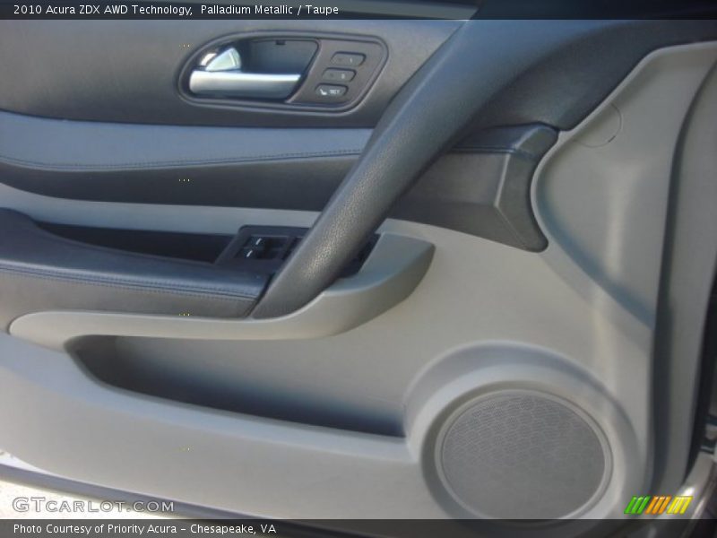 Palladium Metallic / Taupe 2010 Acura ZDX AWD Technology
