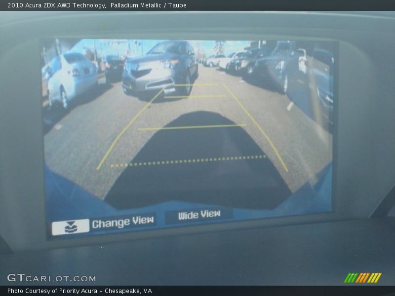 Palladium Metallic / Taupe 2010 Acura ZDX AWD Technology