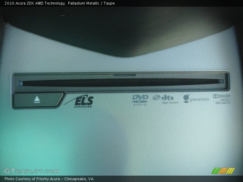 Palladium Metallic / Taupe 2010 Acura ZDX AWD Technology