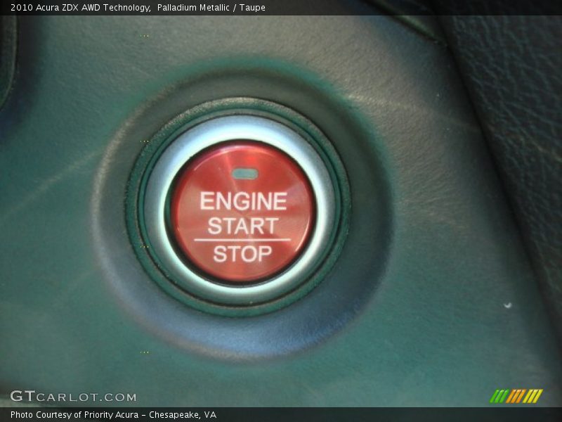 Palladium Metallic / Taupe 2010 Acura ZDX AWD Technology