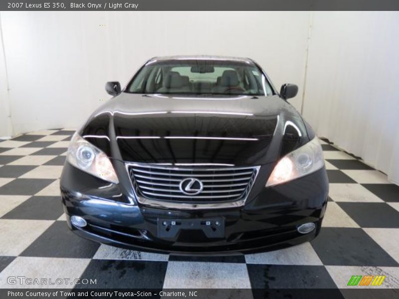 Black Onyx / Light Gray 2007 Lexus ES 350