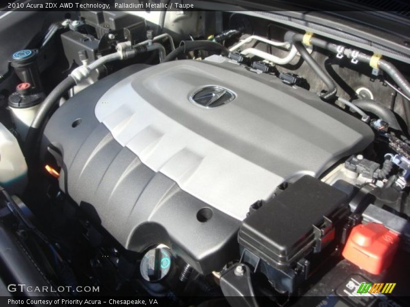 Palladium Metallic / Taupe 2010 Acura ZDX AWD Technology