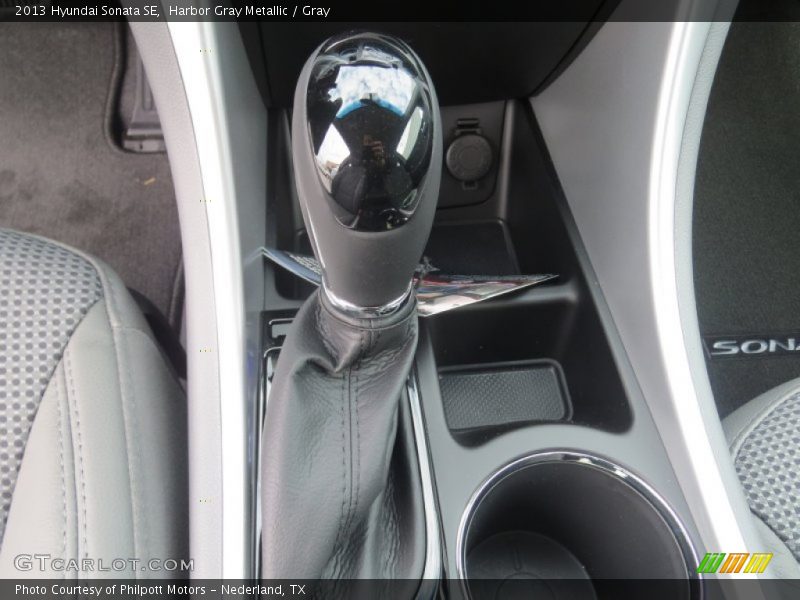 Harbor Gray Metallic / Gray 2013 Hyundai Sonata SE