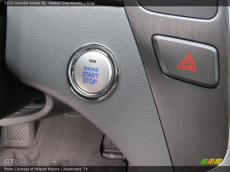 Harbor Gray Metallic / Gray 2013 Hyundai Sonata SE
