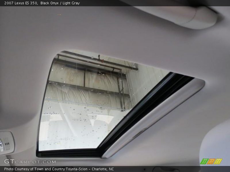 Black Onyx / Light Gray 2007 Lexus ES 350