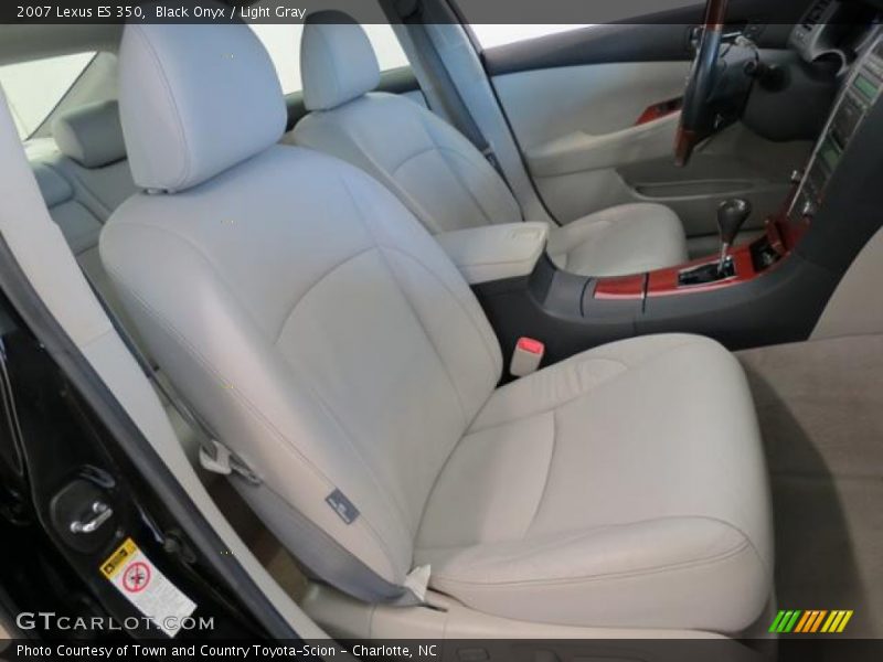 Black Onyx / Light Gray 2007 Lexus ES 350