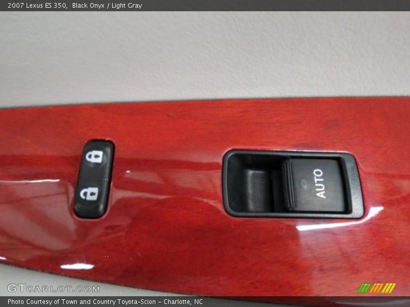 Black Onyx / Light Gray 2007 Lexus ES 350