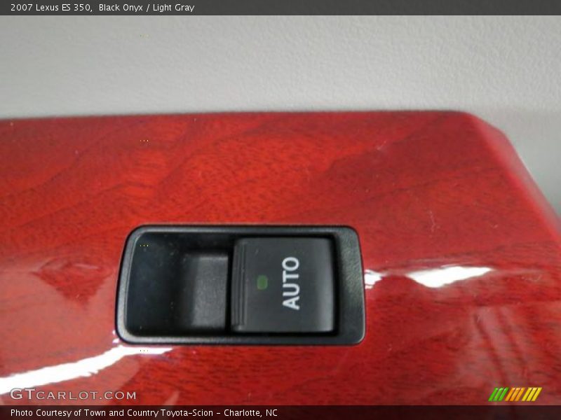 Black Onyx / Light Gray 2007 Lexus ES 350