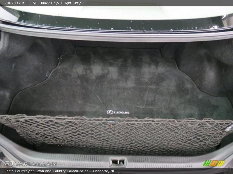 Black Onyx / Light Gray 2007 Lexus ES 350