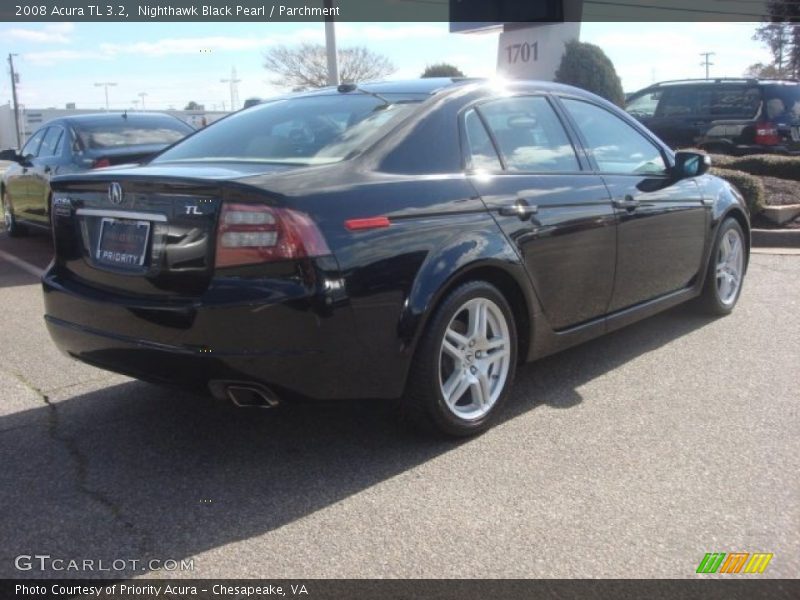 Nighthawk Black Pearl / Parchment 2008 Acura TL 3.2