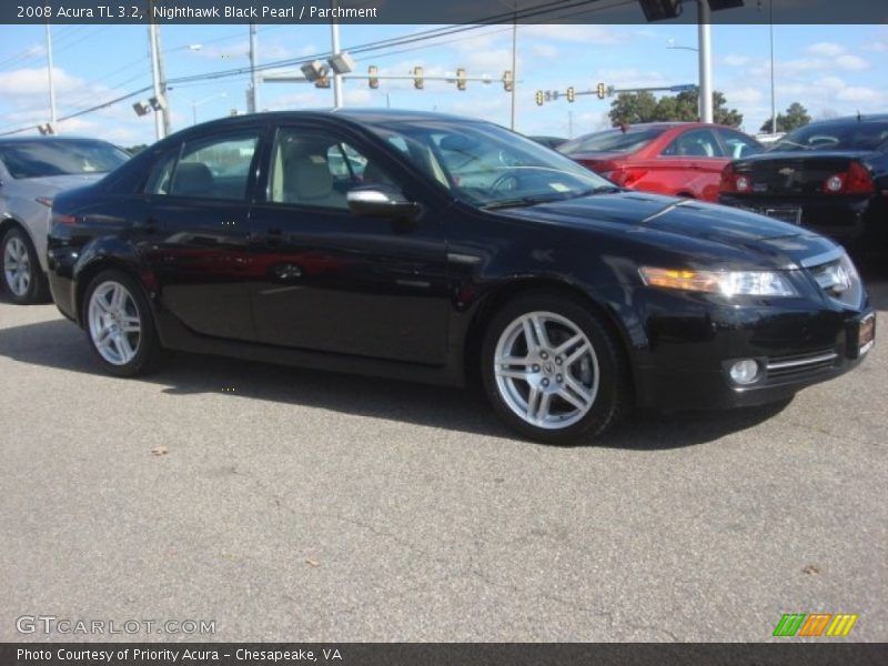 Nighthawk Black Pearl / Parchment 2008 Acura TL 3.2