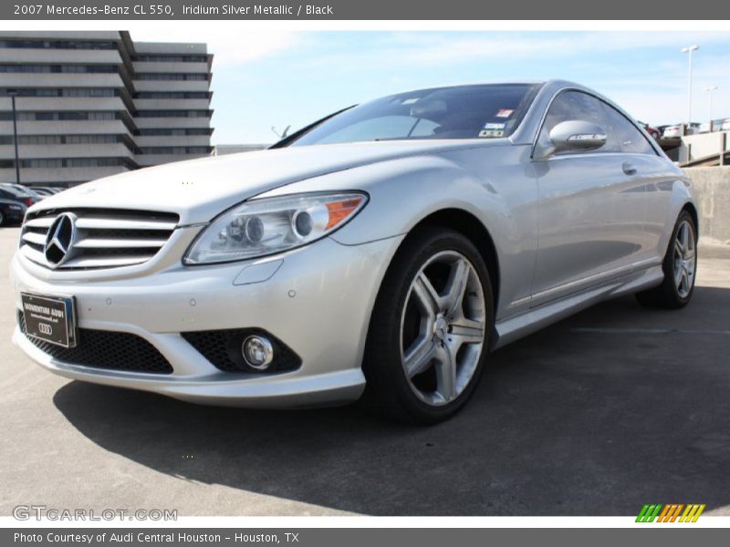 Iridium Silver Metallic / Black 2007 Mercedes-Benz CL 550