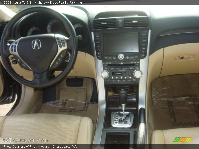Nighthawk Black Pearl / Parchment 2008 Acura TL 3.2