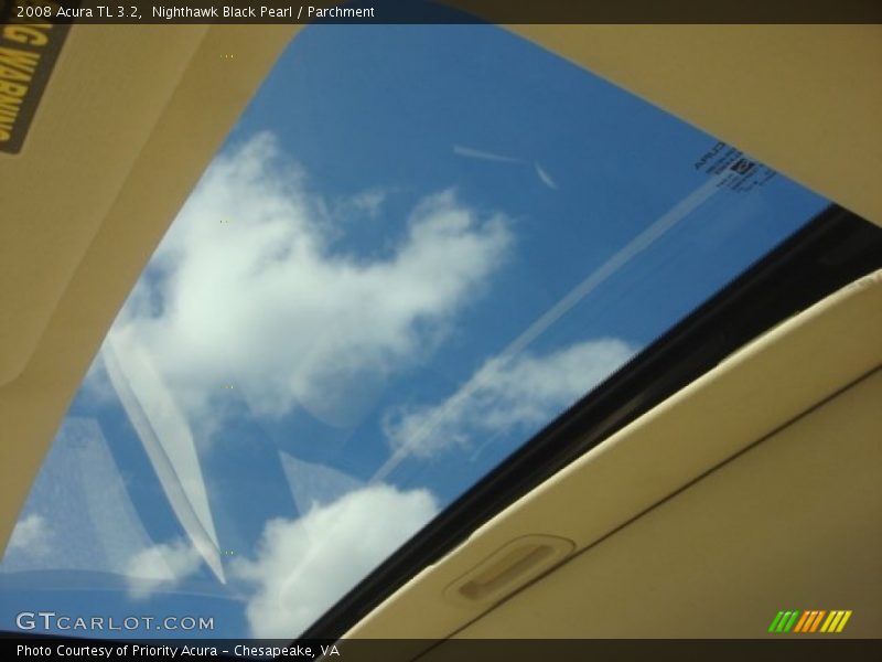 Nighthawk Black Pearl / Parchment 2008 Acura TL 3.2