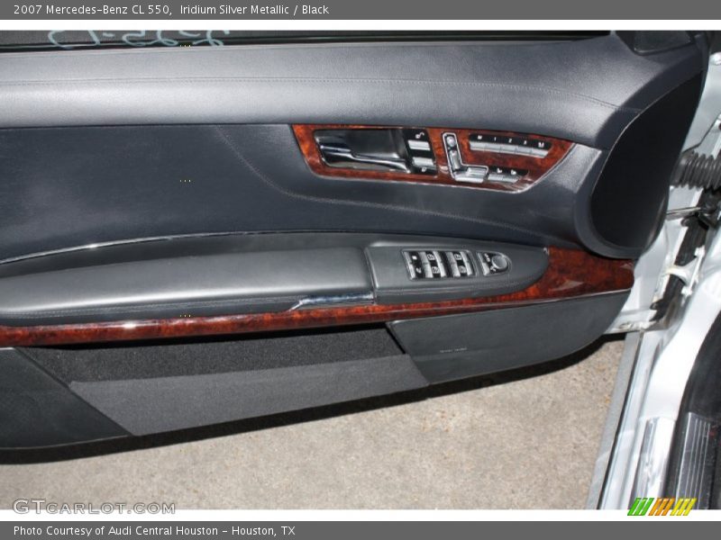 Iridium Silver Metallic / Black 2007 Mercedes-Benz CL 550