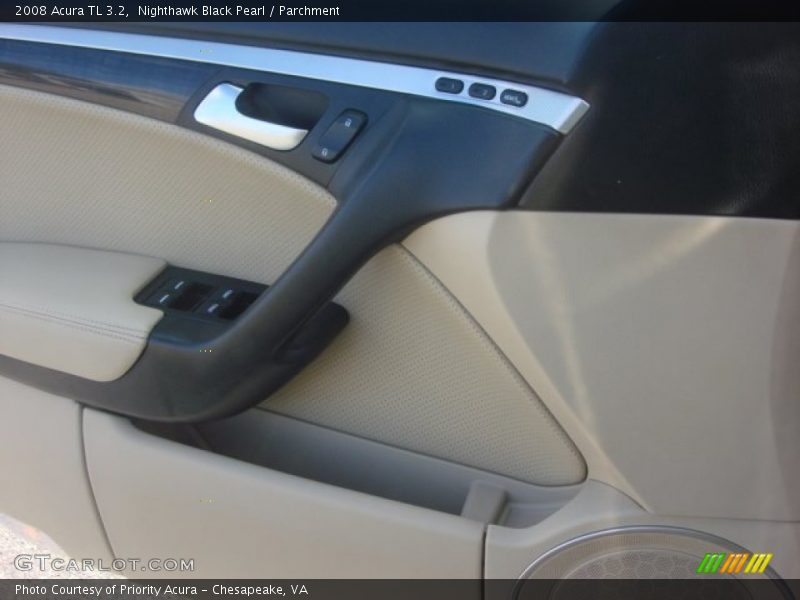 Nighthawk Black Pearl / Parchment 2008 Acura TL 3.2