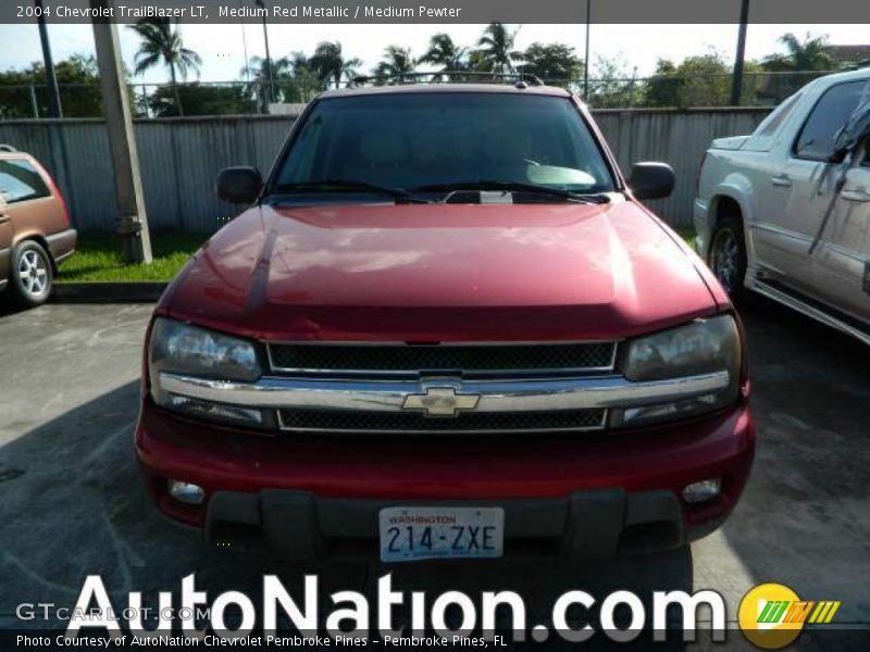 Medium Red Metallic / Medium Pewter 2004 Chevrolet TrailBlazer LT