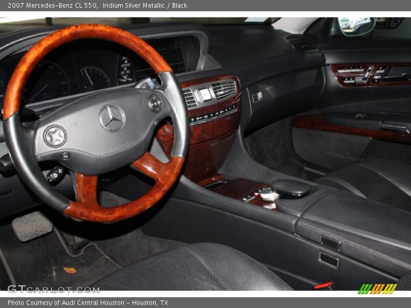 Iridium Silver Metallic / Black 2007 Mercedes-Benz CL 550