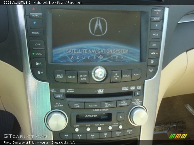 Nighthawk Black Pearl / Parchment 2008 Acura TL 3.2