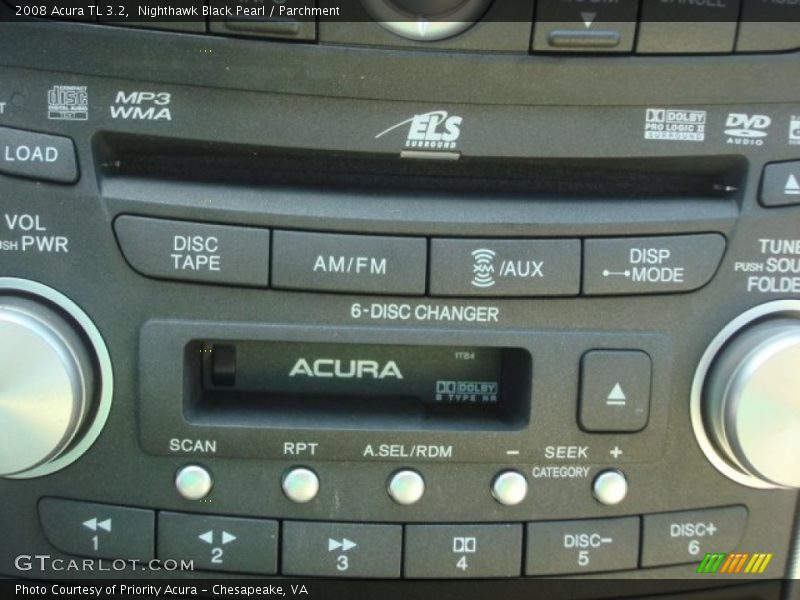 Nighthawk Black Pearl / Parchment 2008 Acura TL 3.2