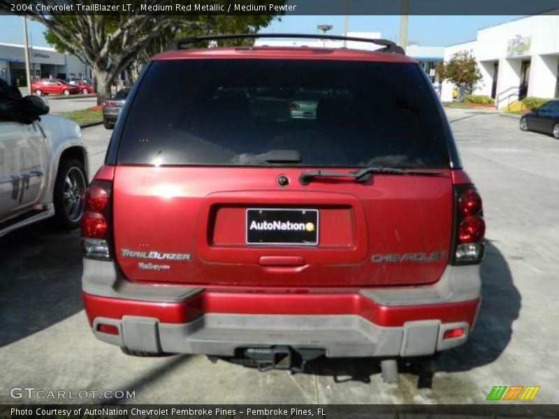Medium Red Metallic / Medium Pewter 2004 Chevrolet TrailBlazer LT