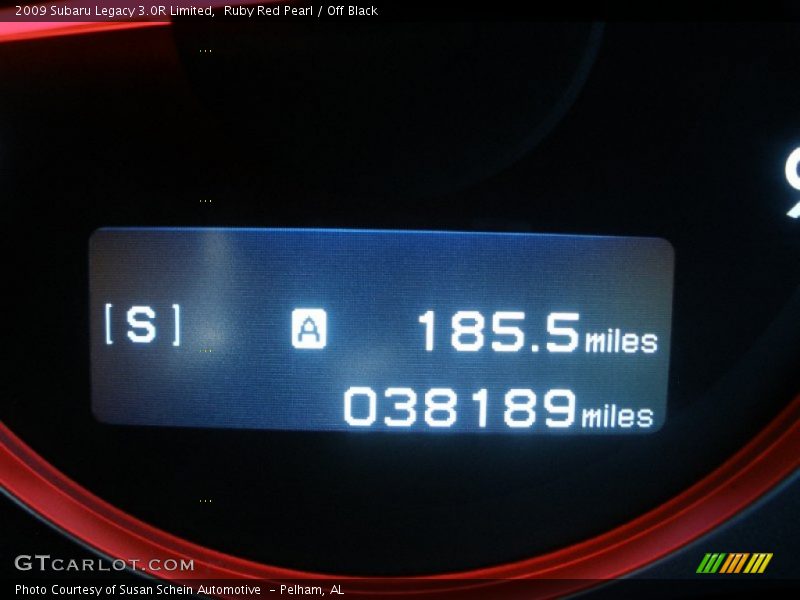 Ruby Red Pearl / Off Black 2009 Subaru Legacy 3.0R Limited