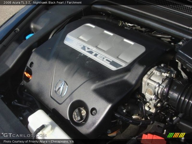 Nighthawk Black Pearl / Parchment 2008 Acura TL 3.2