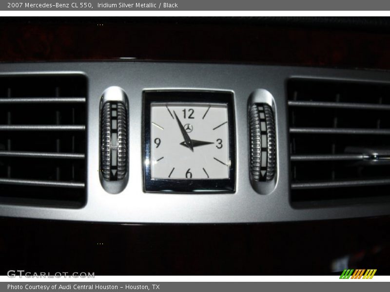 Iridium Silver Metallic / Black 2007 Mercedes-Benz CL 550