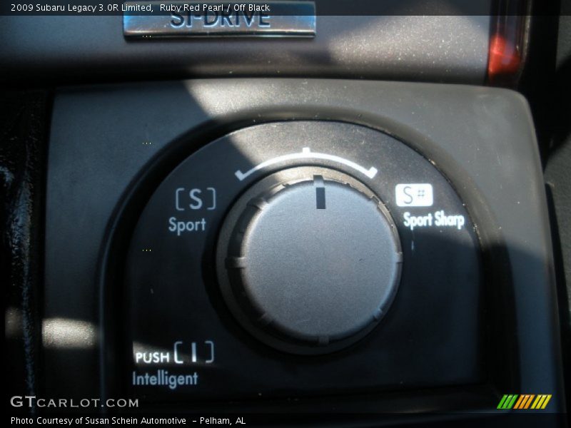 Controls of 2009 Legacy 3.0R Limited