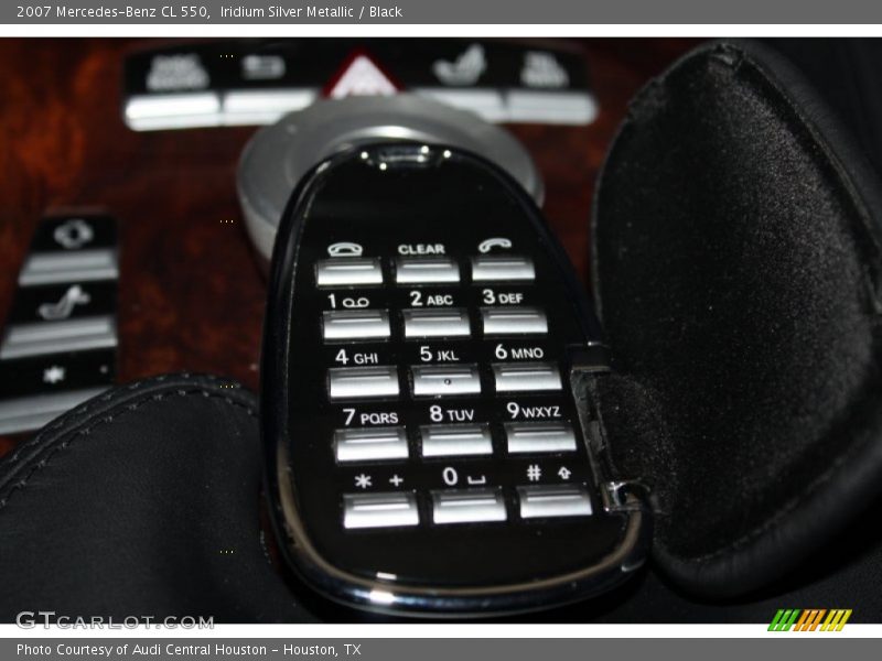 Iridium Silver Metallic / Black 2007 Mercedes-Benz CL 550