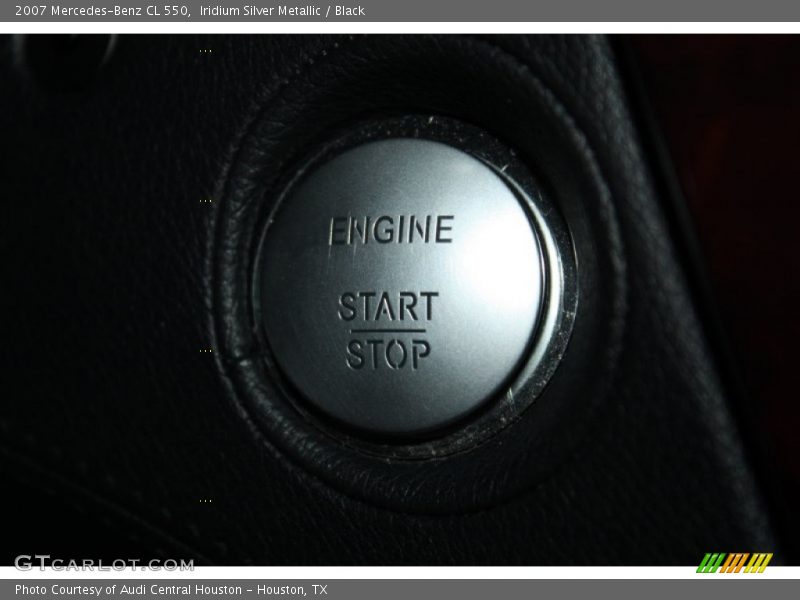 Iridium Silver Metallic / Black 2007 Mercedes-Benz CL 550