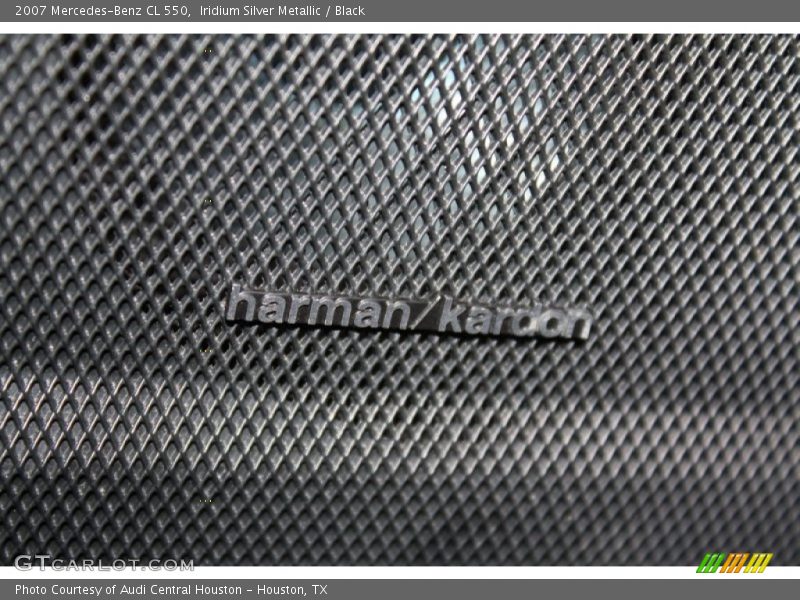 Iridium Silver Metallic / Black 2007 Mercedes-Benz CL 550