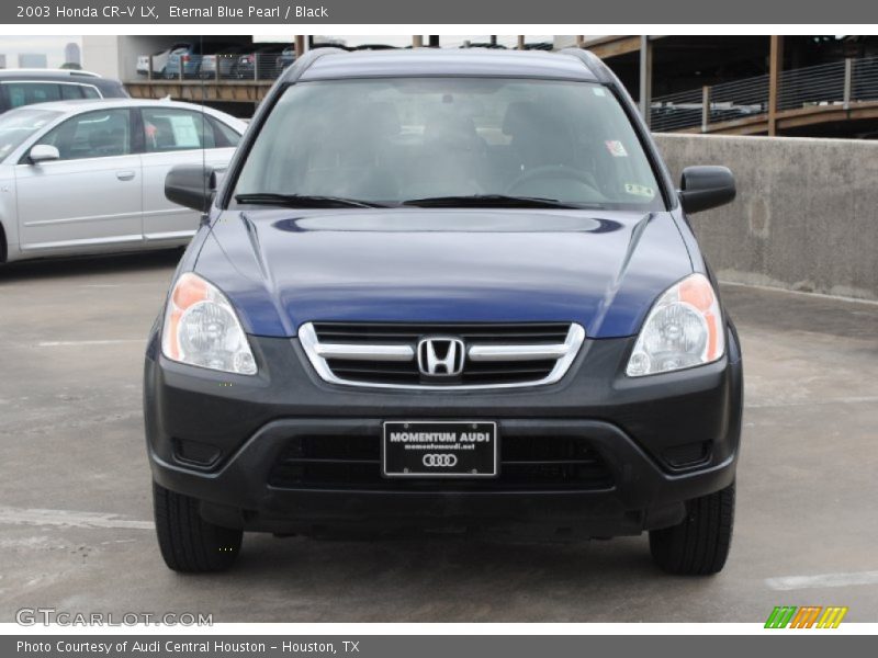 Eternal Blue Pearl / Black 2003 Honda CR-V LX