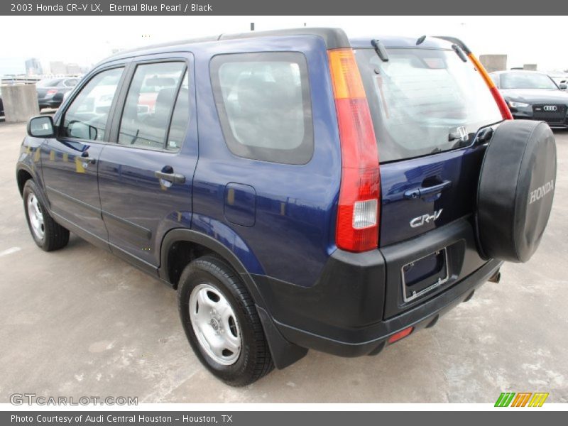 Eternal Blue Pearl / Black 2003 Honda CR-V LX