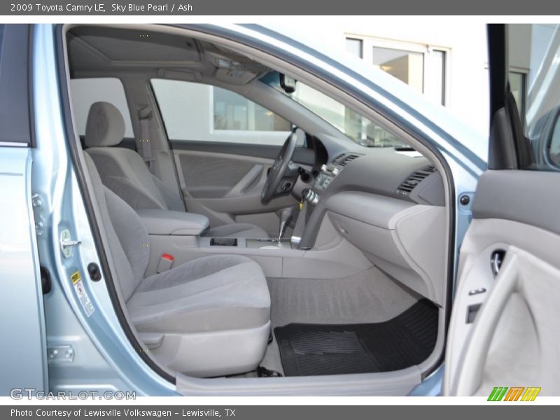 Sky Blue Pearl / Ash 2009 Toyota Camry LE