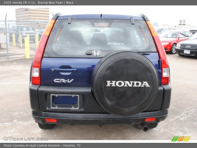Eternal Blue Pearl / Black 2003 Honda CR-V LX